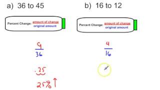 Lesson 11-5: Percent Increase and Decrease