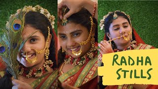 Radha Rani Stills || Janamasthami Special || Idea for everyone || Simple and Classy || Cherished
