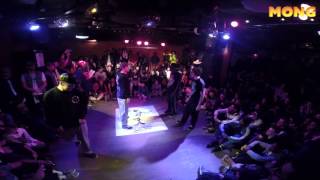 JUSTE DEBOUT 2014 POPPING BEST32 KIN \u0026 HOZIN vs TINO SCHOOL