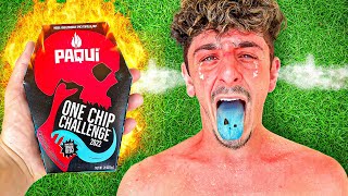 I Ate the NEW Worlds Spiciest Chip - 2022 One Chip Challenge