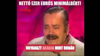 Akkora a minimálbér, hogy még a felhők mögül is látszik. RIP Risitas.