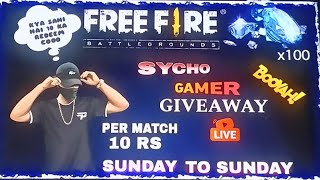 SYCHO GAMER  is live giveaway