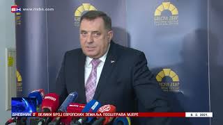 Dodik najavio - SNSD kreće u reviziju članstva (BN TV 2021) HD