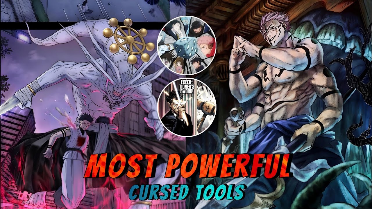 Every Cursed Tool & Objects From Jujitsu Kaisen Explained In Hindi ...