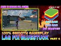 Bluestuck Free Fire Lag Fix On Low End Pc | 4GB ram lag fix FreeFire #bluestacks #bluestacksfreefire