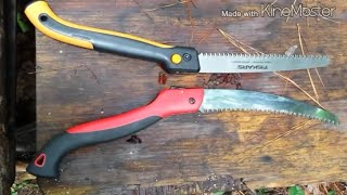 Folding Saws : Fiskars Vs. Corona Round Two