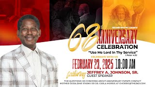 68th Church Anniversary Service // February 23, 2025