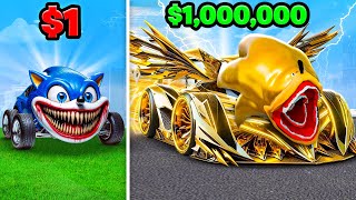 $1 To $1,000,000 SHIN SONIC CAR In GTA 5!