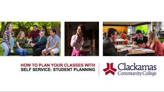 How to plan your classes using Self Service: Student Planning