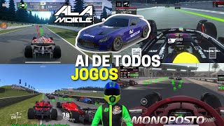 ✅ [INCRÍVEL] AI DE TODOS OS JOGOS MOBILE  DE FÓRMULA 1 - O QUE PRECISARIA MUDAR?