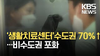 ‘생활치료센터’ 수도권 70%↑ 가동… 비수도권 포화 / KBS 2021.07.16.