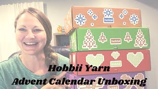 Unboxing the 2022 Hobbii Advent Calendar for Knitters