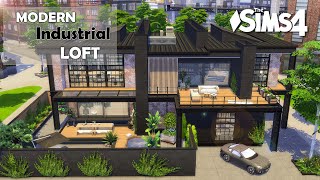 Modern Industrial Loft | No CC | Artworks | Stop Motion | Sims 4 Video