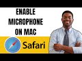 How To Enable Microphone On Safari Mac