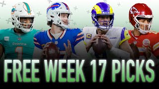 Free NFL Picks and Predictions (Week 17) | NFL Free Picks Today | THE LINES #280