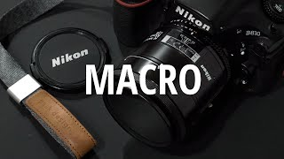 NIKON MACRO LENS - 55mm Micro Nikkor f/2.8 AF Review
