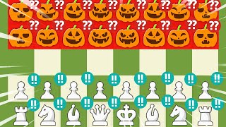 CHESS VS HALLOWEEN, WHO WINS?! | Chess Memes #105