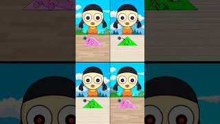 Help Sprunki correct the color matching! - Sprunki Squid Game #shorts #sprunki