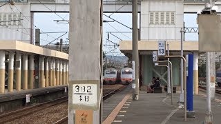 2019-07-31 岡山車站推拉式自強號2A通過及推拉式自強號1B進出站