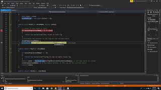 How to use a single array to implement three stacks in C#