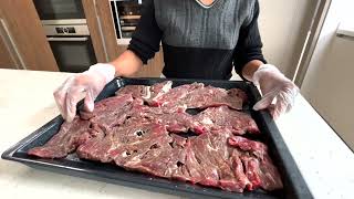 Como Salar carne de Res