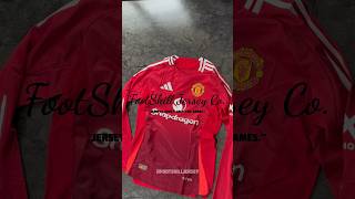 Manchester United Home Kit 24/25 Full Sleeves in Player Version