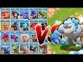 Download ALL TROOPS vs. ICE GOLEM!! "Clash Of Clans" WHO WILL WIN!!?! In Mp4 3Gp Full HD Video