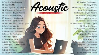 Soft Acoustic Love Songs 2024 🎇 Best Chill English Love Songs Acoustic Music 2024 New Songs Cover