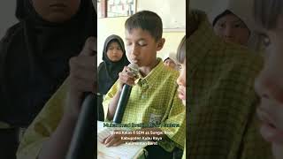 Surah An Naba, Muhammad Ibrahim Rizki Maulana, Siswa kelas 6 SDN 41 Sungai Raya