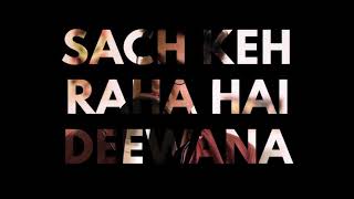 Sach Keh Raha Hai Deewana | Rahul Jain | Unplugged Cover | Rehna Hai Tere Dil Me