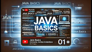 01 Java Basics: Introduction to Java, Comments, Variables & Identifiers