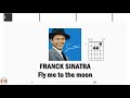 FRANCK SINATRA Fly me to the moon FCN GUITAR CHORDS & LYRICS