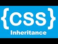 CSS inheritance - CSS Tutorial series for Beginners 🔥🔥🔥🔥🔥
