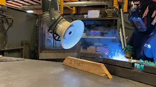 Fume Dog Bulldog Wall Mount Weld Fume Extractor | Welding Safety Solution