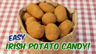 Irish Potato Candy Recipe - St. Patrick's Day Food - 100 Year Old Recipe!