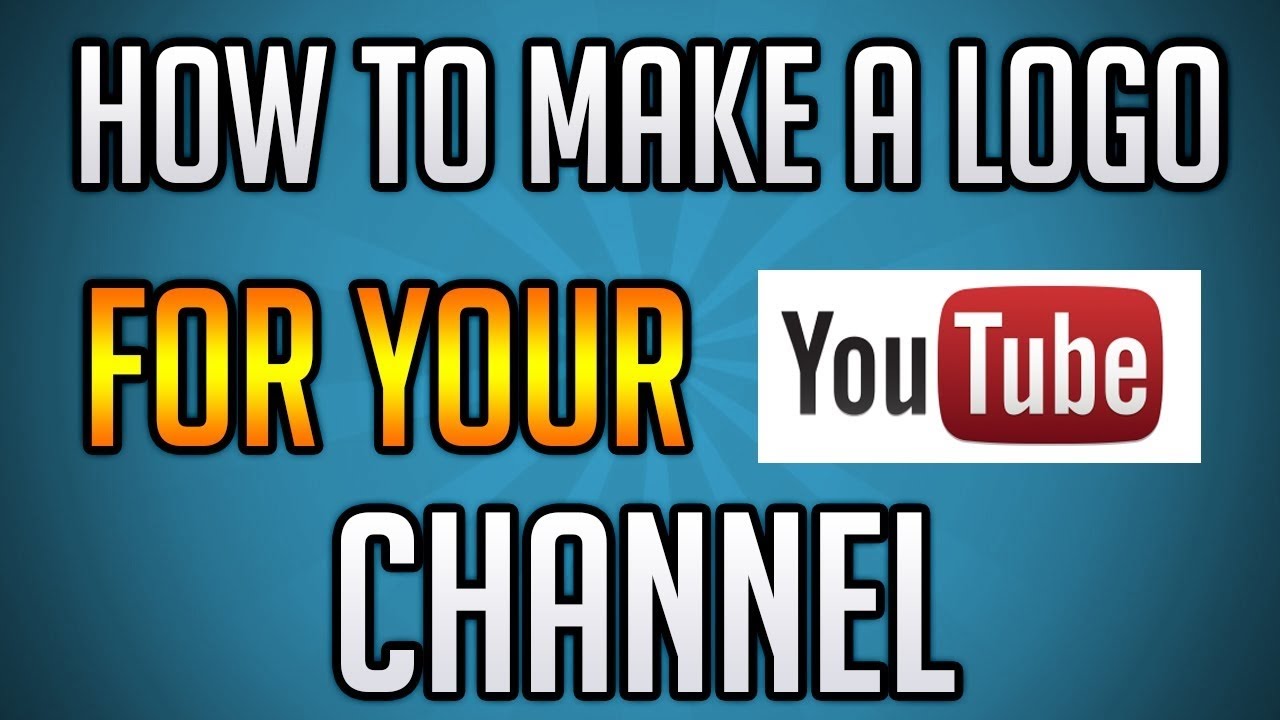 Easy Free How To Make A Youtube Channel Logo Youtube
