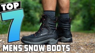 Best Men's Snow Boots: Warm and Waterproof Winter Shoes