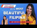 A MOST BEAUTIFUL FILIPINA - With An Amazing Story!