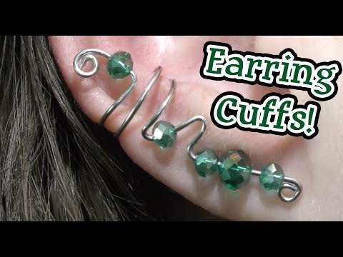 Earring Cuffs! Wire Wrapping! Earring Cuffs! Wire Wrapping!