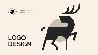 Adobe Illustrator Tutorial | Awesome deer logo design process