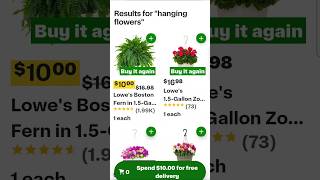 BIG SALE 🚨 LOWES AS LOW AS $2.00 MULCH AND $7.50 FLORAL HANGING BASKETS!