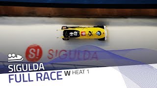 Sigulda | BMW IBSF World Cup 2018/2019 - Women's Bobsleigh Heat 1 | IBSF Official