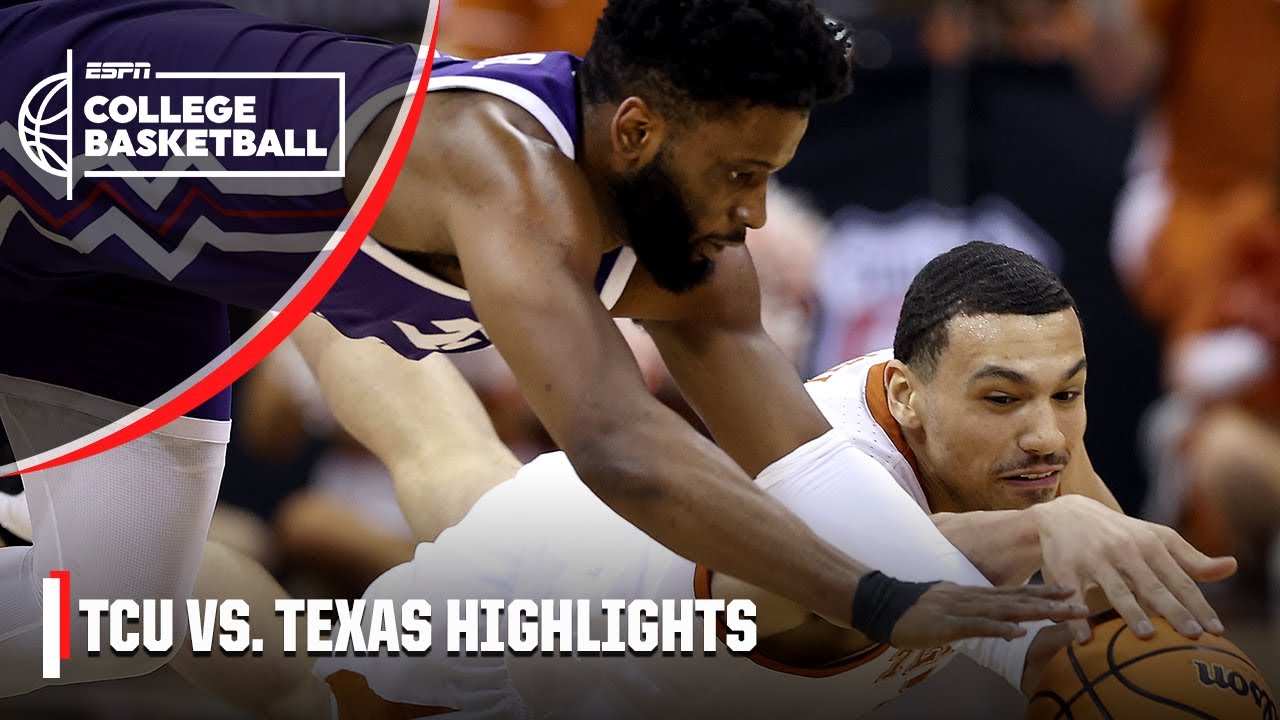 Big 12 Tournament Semifinals: TCU Horned Frogs Vs. Texas Longhorns ...