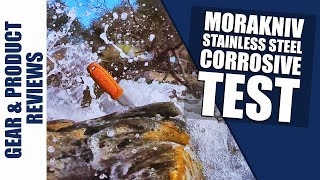 Mora Sandvik Stainless Steel Corrosive Test / Will it rust?