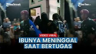 Ditinggal Selamanya, Anggota TNI Ini Terima Kabar Ibunya Meninggal saat Bertugas