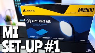 Para mi NUEVO SET UP: Elgato Key Light Air y Corsair MM500