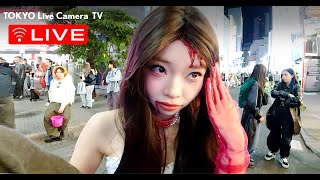 【LIVE】渋谷ハロウィン　渋谷スクランブル交差点ライブカメラ / Shibuya Scramble Crossing Live Camera  10/29　01