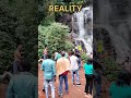 jhari falls expectation vs reality chikmagalur waterfalls expectationvsreality funnyshorts