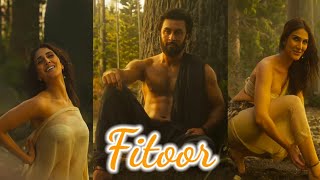 Fitoor Song Full Screen Status💞Shamshera Song | Ranbir Kapoor, Vaani, Arijit Singh | Romantic Love❤️