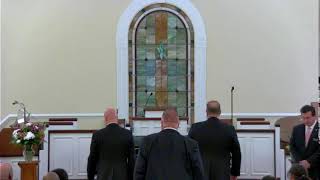 Funeral service for Christopher Lynch.